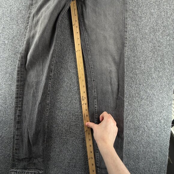 Levi’s 501s Student Women Jeans Charcoal Wash Button Fly Classic ACTL 26X31 - Picture 6 of 15
